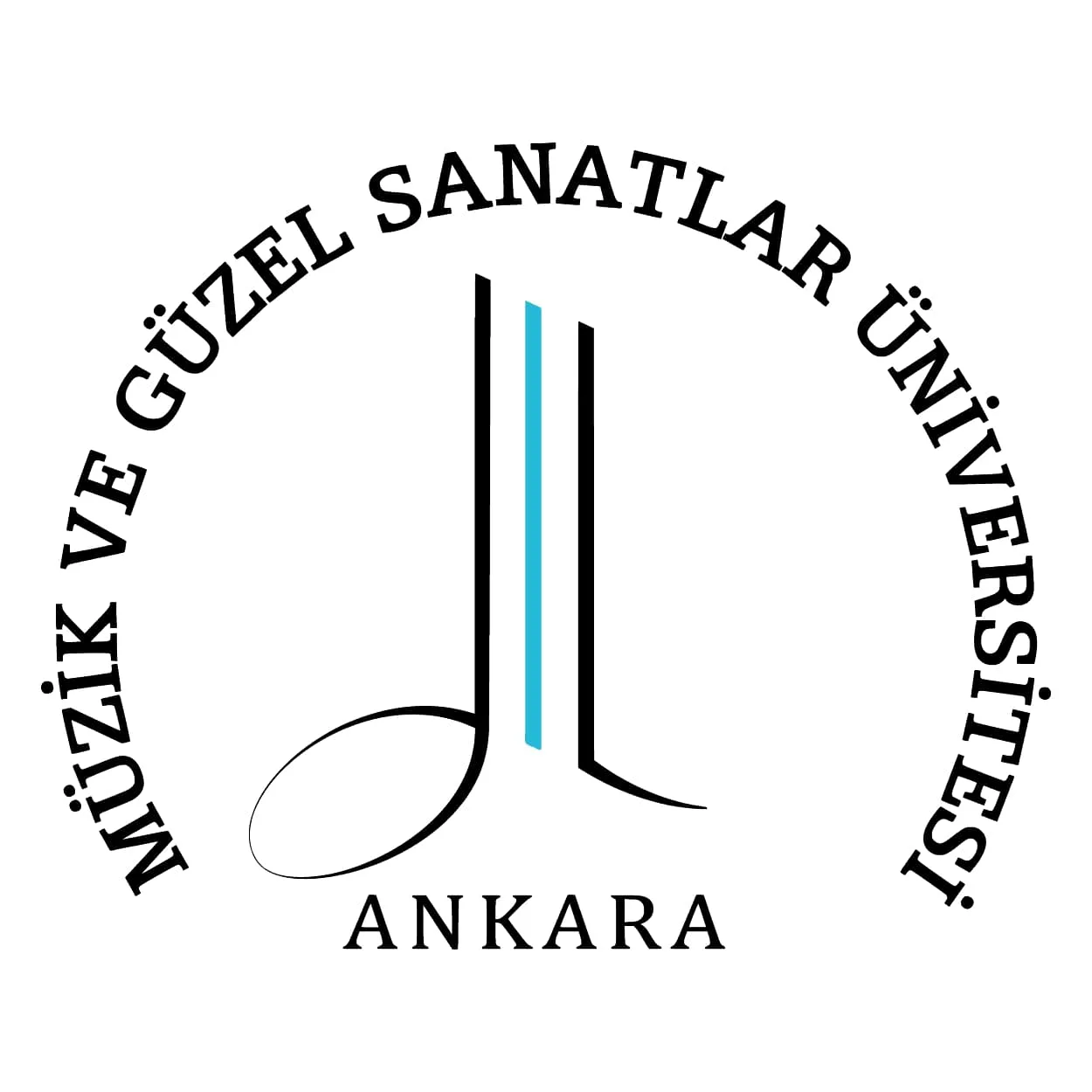 Ankara Müzik ve Güzel Sanatlar Üniversitesi logosu
